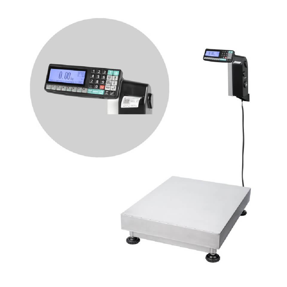 Commodity floor scales Massa-K TB-5040N-200.2-RL1 (60/200 kg, 20/50 g, external calibration)