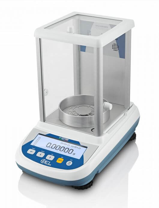 Analytical balance (semi-microbalance) BEL HPBG-22105Di-ION (102 g / 220 g, 0.00001 g / 0.0001 g, internal calibration)