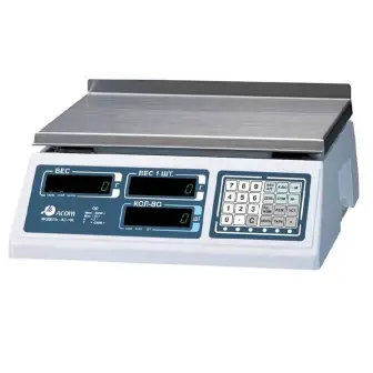 Counting scales ACOM AC-100-5 (5 kg, 0.5 g, external calibration)