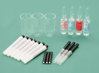 Set of electrodes for determination of zinc, cadmium, lead, copper (for TA-Lab analyzer)
