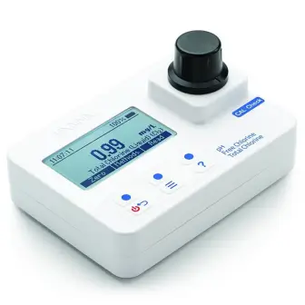 Colorimeter HANNA HI 97710 (pH, free and total chlorine, 6.5...8.5 pH, 0...5.00 mg/l)