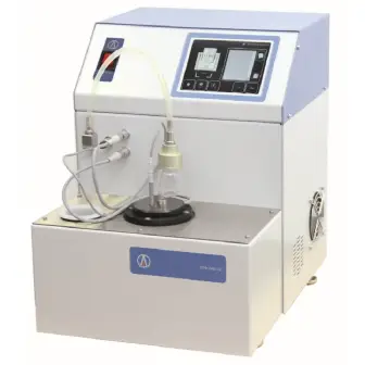 Automatic device PTF-LAB-12 for determining the maximum temperature of filterability on a cold filter with an integrated cooling system