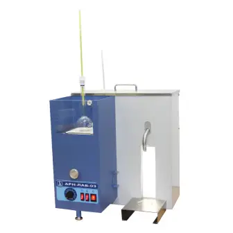 Apparatus ARN-LAB-03 for distillation of petroleum products