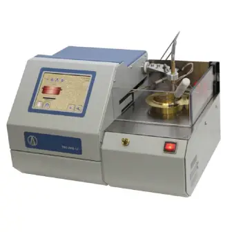 Automatic device TVO-LAB-12 for determining the flash point in an open crucible