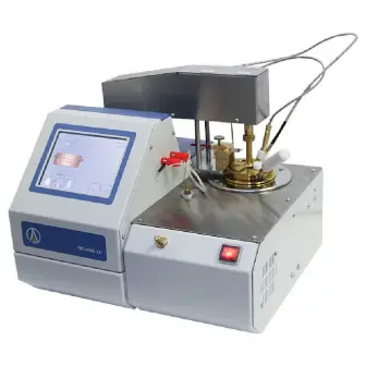 Automatic apparatus TVZ-LAB-12 for determining the flash point in a closed crucible
