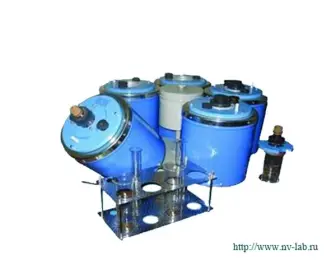 Apparatus LZN-75M for determining the fluidity and pour point of petroleum products