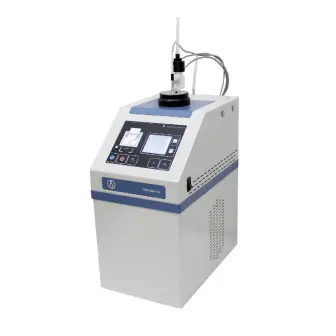 Automatic device PTF-LAB-14 for determining the maximum temperature of filterability on a cold filter with an integrated cooling system