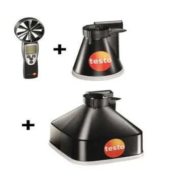Anemometer Testo 417 Set 1 (anemometer, set of funnels)