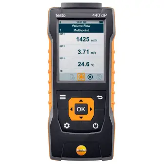 Multifunctional air quality assessment device Testo 440 dP