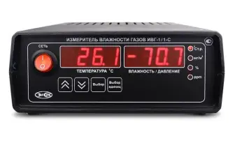 Single-channel stationary gas microhumidity meter IVG-1/1-S-2A, art. 3358
