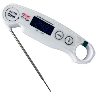Contact thermometer RGK CT-104 (-20…+200 °C, with verification), art. 722972