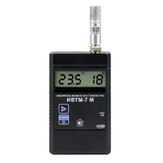 Thermohygrometer IVTM-7 M 2 with micro-USB for pharmaceutical warehouses