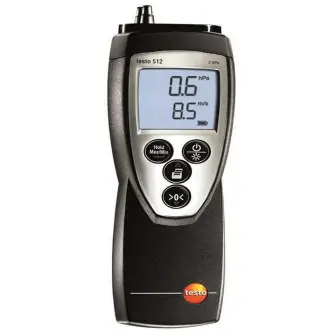 Pressure gauge Testo 512 (differential, 0-2 hPa)