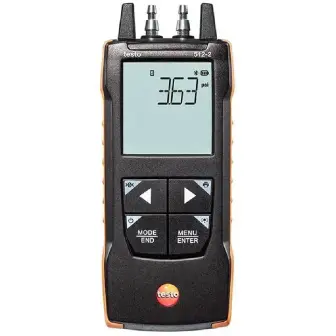 Testo 512-2 differential pressure gauge, 0-2000 hPa with verification