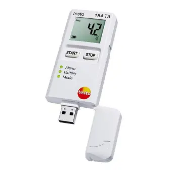 USB temperature data logger Testo 184 T3