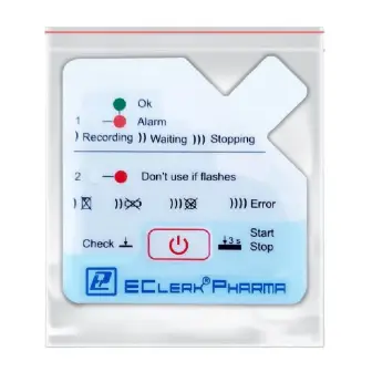Autonomous temperature recorder EClerk-Pharma-USB with verification