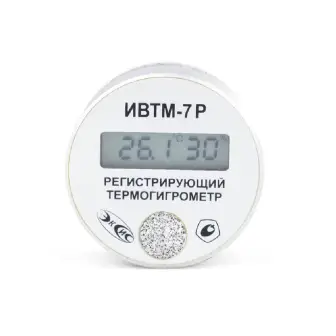 Meter-recorder (logger) of temperature and humidity (thermohygrometer) IVTM-7 R-02-I with verification