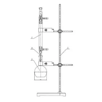 Device for determining COD without a stand
