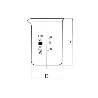 Stegler N-1 past laboratoriya stakan