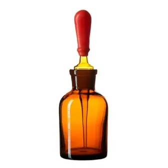 Strashein's dropper, Stegler, dark glass
