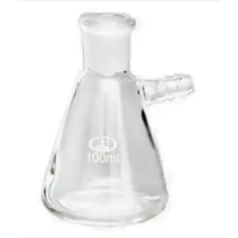 Bunsen flask (version 2) with ground section
