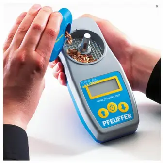 Moisture meter PFEUFFER HE-Lite with grain grinding (accuracy 0.1%)