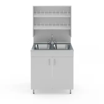 Table-wash NV-800 MD with dryer (800×600×1650)