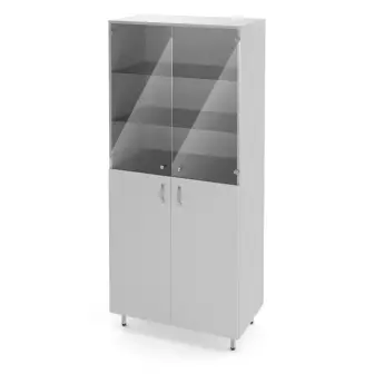 Two-section document cabinet NV-800 ШД