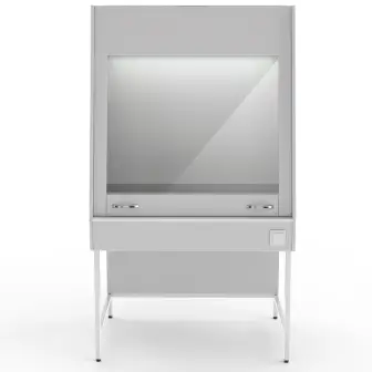 Fume hood without a cabinet with a tabletop made of laminated chipboard Teolab NV-1200 ShV-M