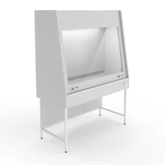 Fume hood without a cabinet and with a tabletop made of laminated chipboard Teolab NV-1500 ShV-M