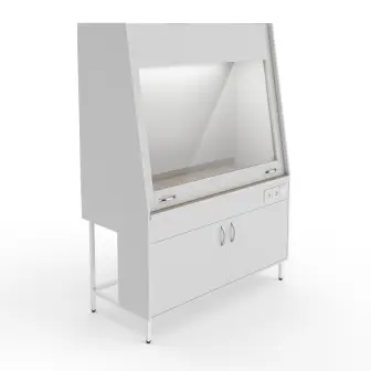 Fume hood with countertop made of porcelain tiles Teolab ShV-1500 KG