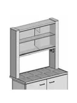 Tabletop cabinet ShN-1/2 (1200 mm)
