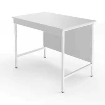 High laboratory table with a tabletop made of laminated chipboard NV-1200 LLv