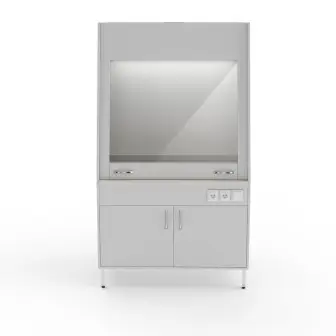 Fume hood with a tabletop made of monolithic ceramics NV-1250 ShV-BTs
