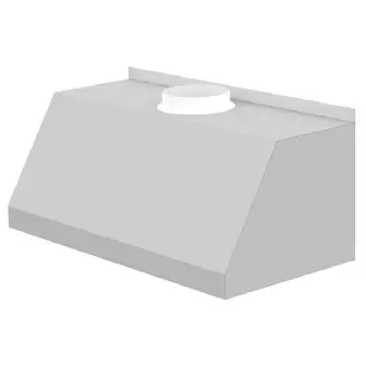 Wall-mounted exhaust umbrella LAB-PRO VZ 100.50.45 P