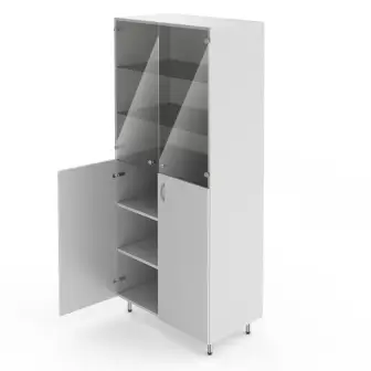 Two-section cabinet for devices NV-800 ShPr-S (800×460×1820)