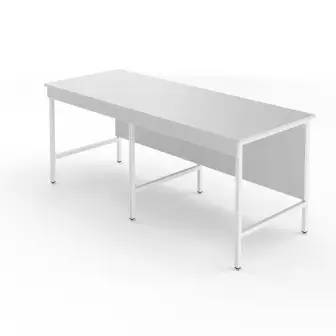 Laboratory table with a tabletop made of laminated chipboard NV-1800 LLn