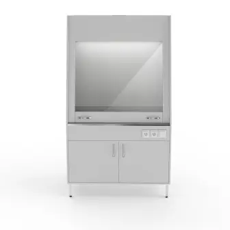 Fume hood with stainless steel tabletop Teolab NV-1200 ShV-NERZH-B