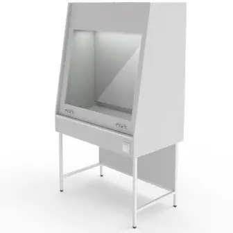 Fume hood with laminated chipboard tabletop Teolab ShV-900 L