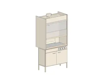Exhaust cabinet ShV-201/202 plexiglass (1200*740*2100)
