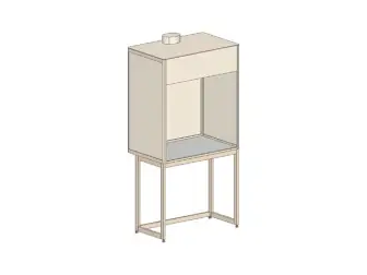 Exhaust hood SHVMP-1K (for muffle furnaces)