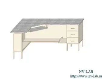 Computer desk SK-3 (1500*1200*750)