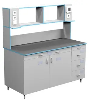 Wall-mounted table for standing work SLP NVK 1500 EPOC (1500x700x1650)