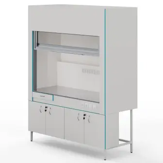 Fume hood with stainless steel tabletop ShV NVK 1800 NERZH