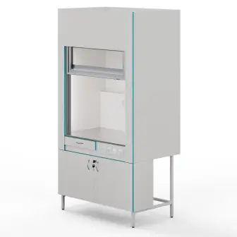Fume hood with stainless steel tabletop ShV NVK 1200 NERZH