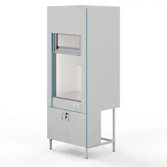 Fume hood with stainless steel tabletop ShV NVK 900 STAINLESS