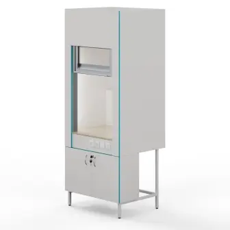 Fume hood with polypropylene tabletop ShV NVK 900 PP
