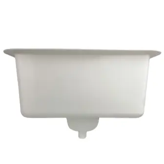 Medium laboratory sink-sink Stegler RM-380-180 (polypropylene, 440×330×200)