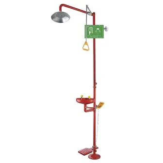 Emergency shower with eye fountain Stegler DA-2