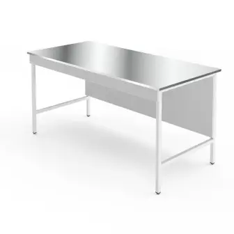 Laboratory table with stainless steel tabletop NV-1500 LNN